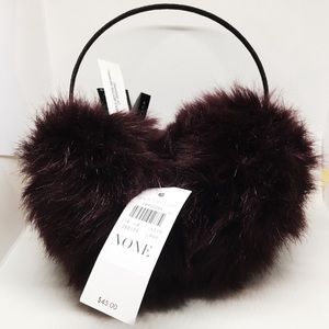 ❄️NWT Faux Fur Earmuffs by Ann Taylor-Plum☃️
